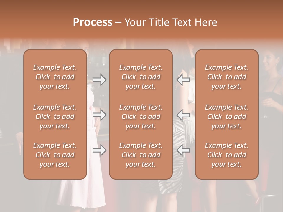 Party Hug Wine PowerPoint Template