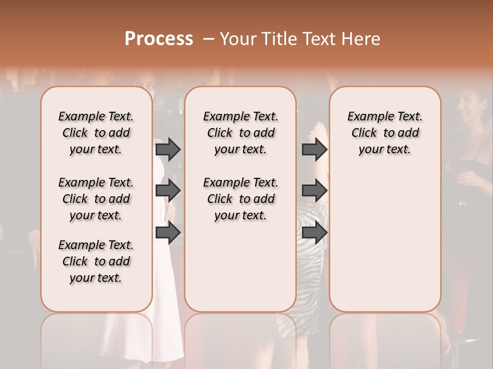 Party Hug Wine PowerPoint Template