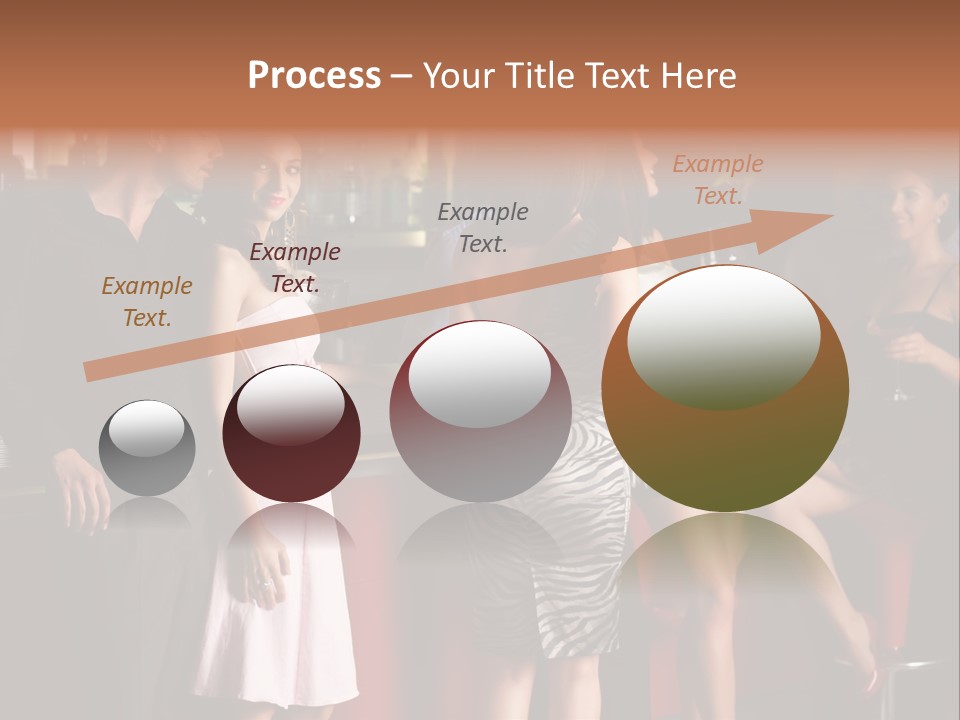 Party Hug Wine PowerPoint Template