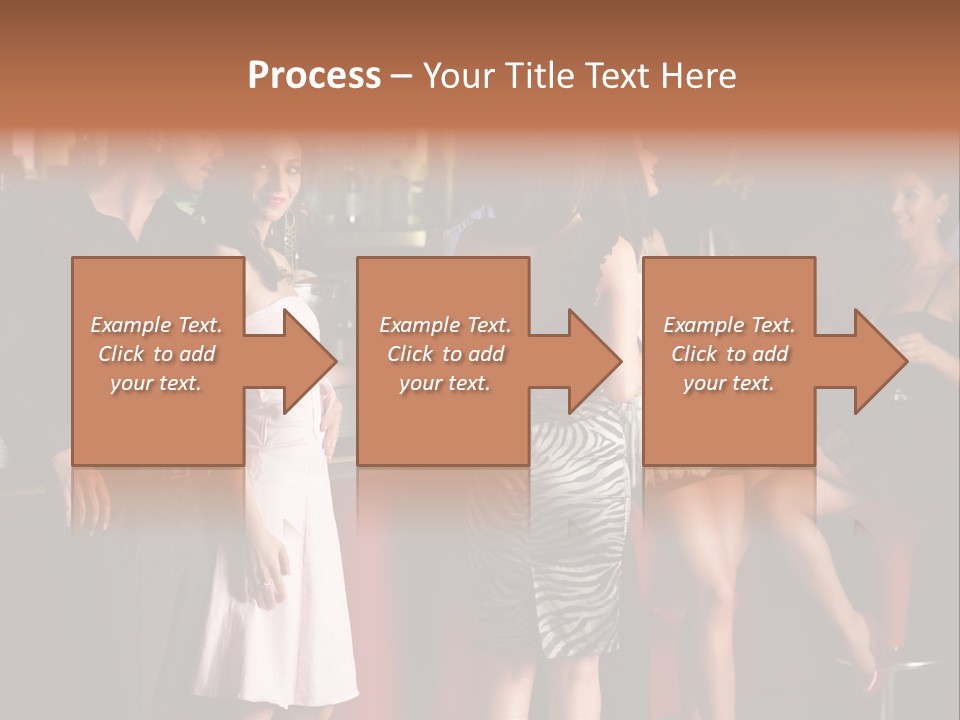 Party Hug Wine PowerPoint Template