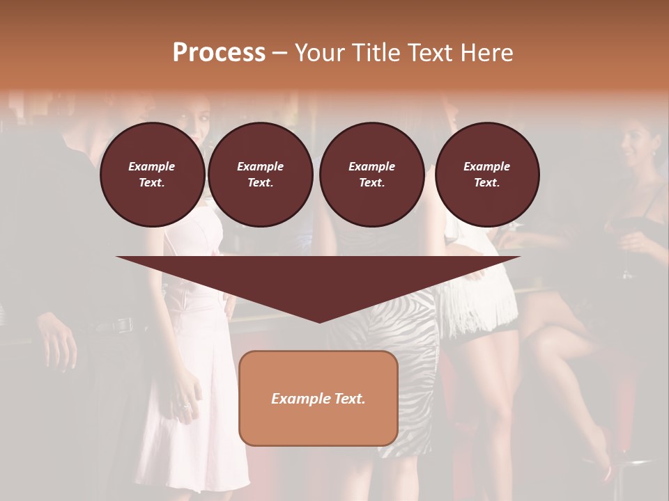 Party Hug Wine PowerPoint Template