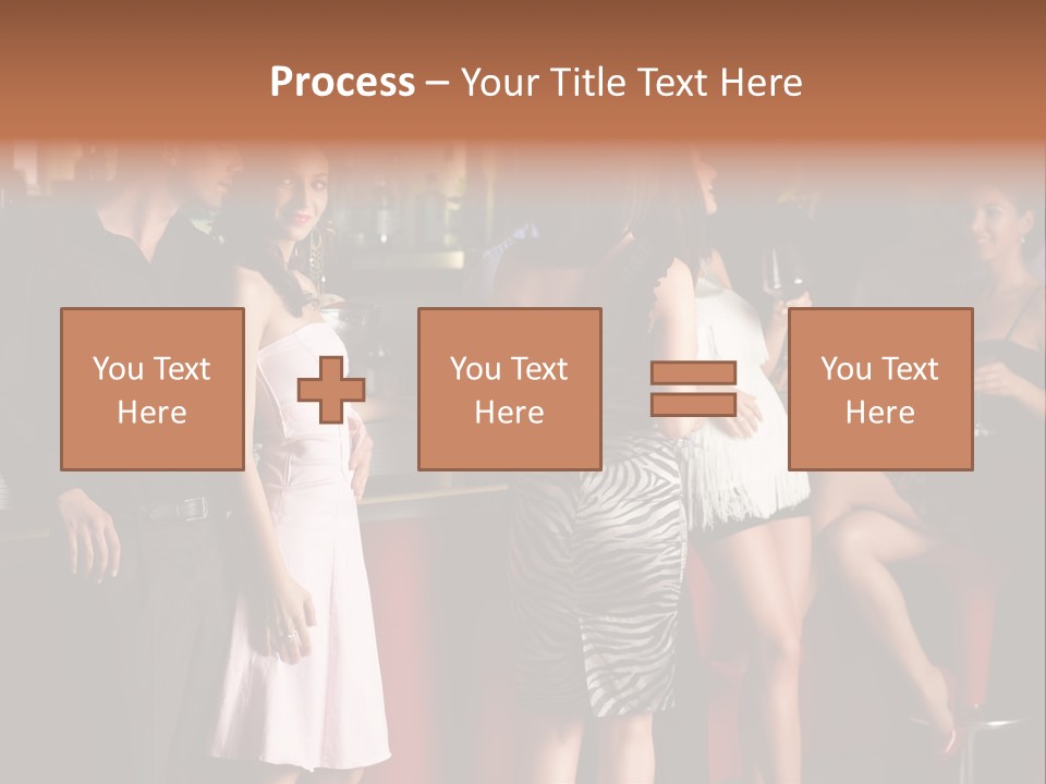 Party Hug Wine PowerPoint Template