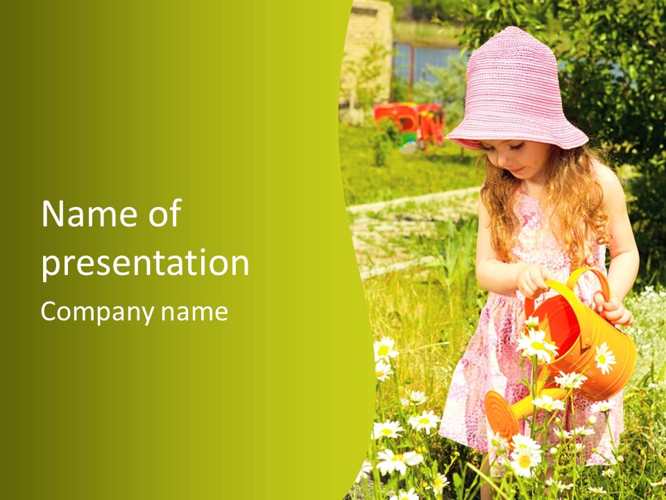 Spring Beautiful Lovely PowerPoint Template