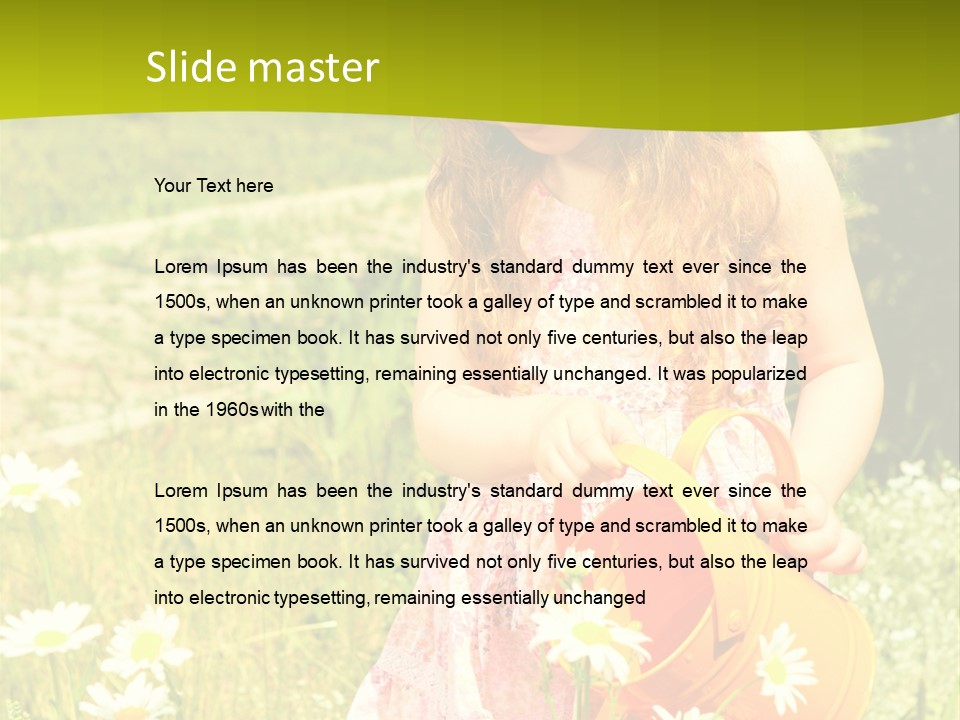 Spring Beautiful Lovely PowerPoint Template