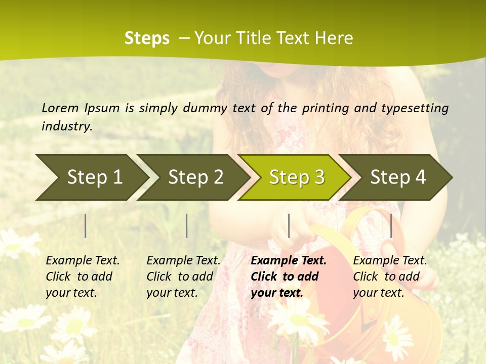 Spring Beautiful Lovely PowerPoint Template