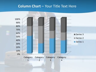 Checked Aircraft Air PowerPoint Template