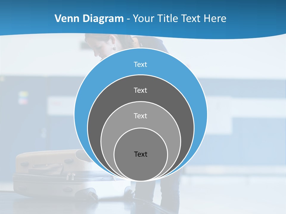 Checked Aircraft Air PowerPoint Template