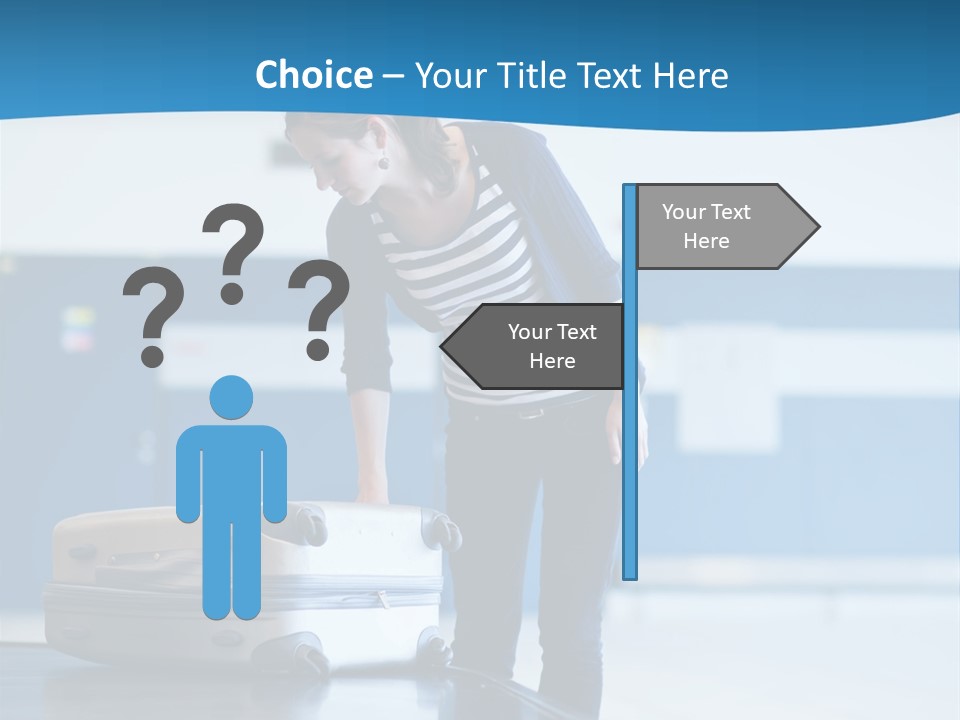 Checked Aircraft Air PowerPoint Template
