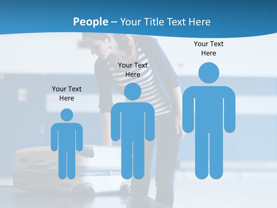 Checked Aircraft Air PowerPoint Template