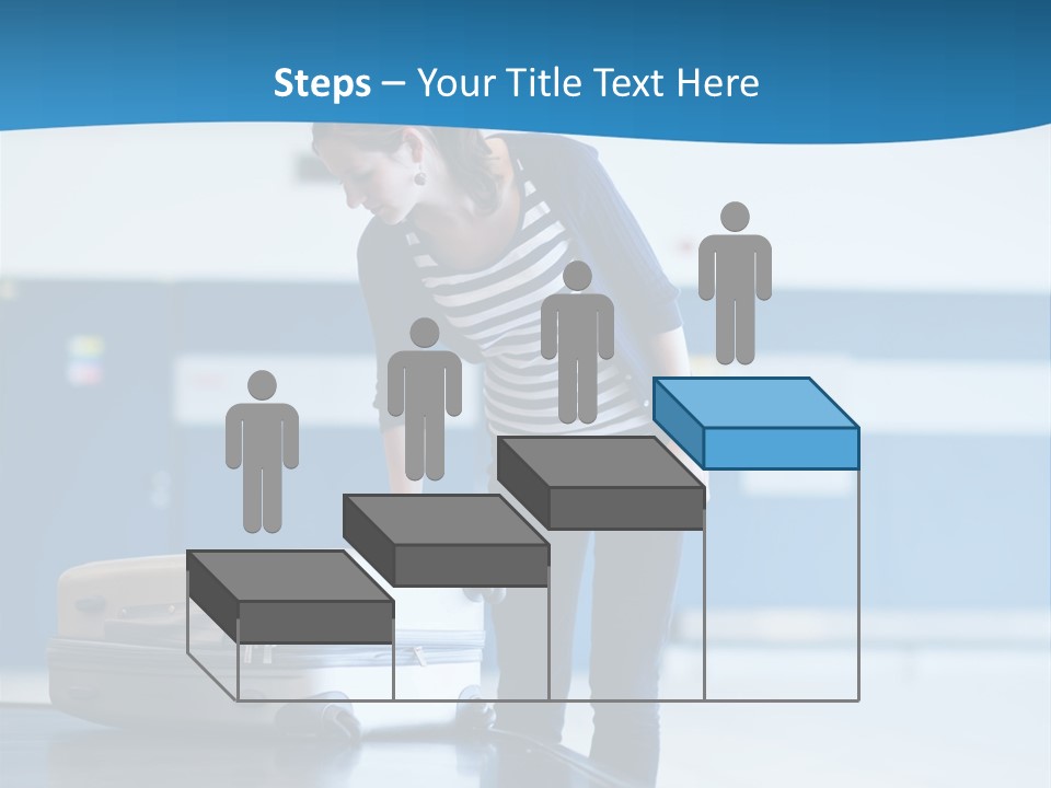 Checked Aircraft Air PowerPoint Template