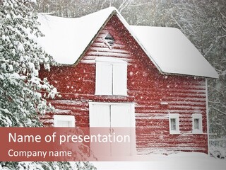 Storm New England New York PowerPoint Template