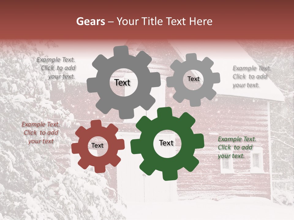 Storm New England New York PowerPoint Template