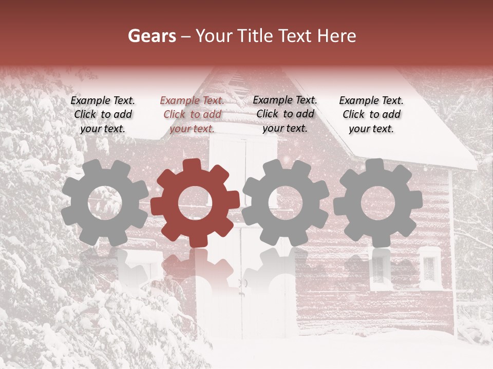 Storm New England New York PowerPoint Template