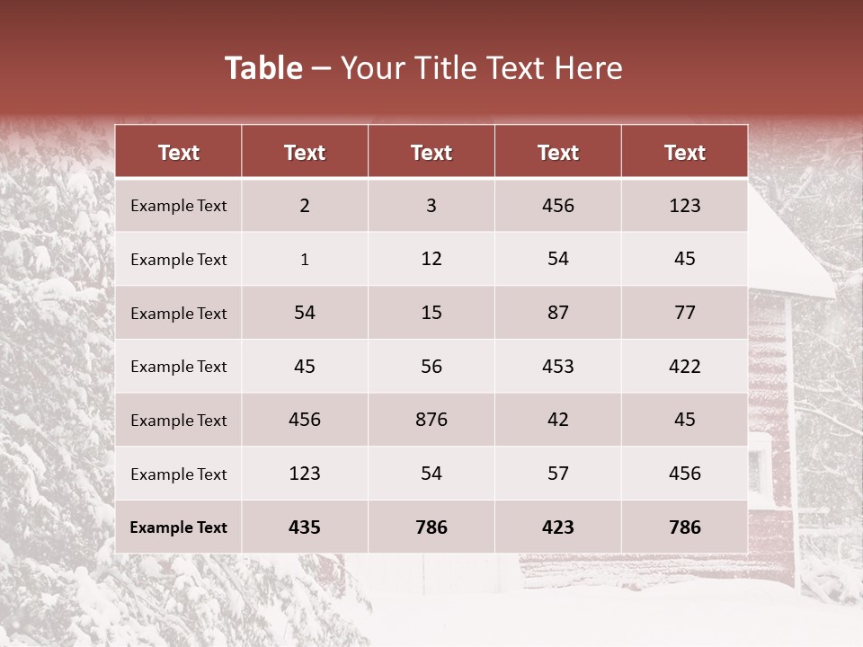 Storm New England New York PowerPoint Template