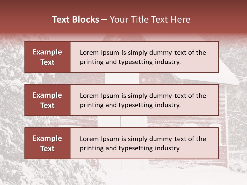 Storm New England New York PowerPoint Template