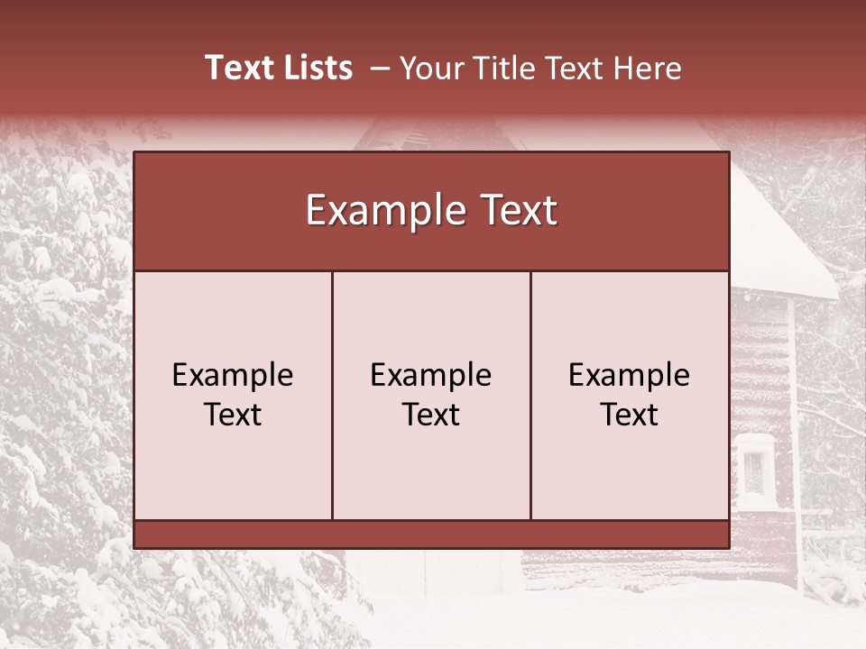 Storm New England New York PowerPoint Template