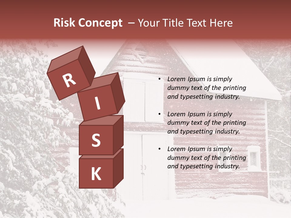 Storm New England New York PowerPoint Template