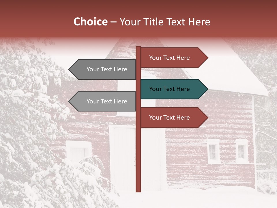 Storm New England New York PowerPoint Template
