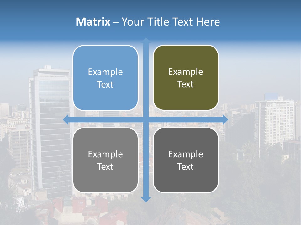 Baked Blueberry Close PowerPoint Template