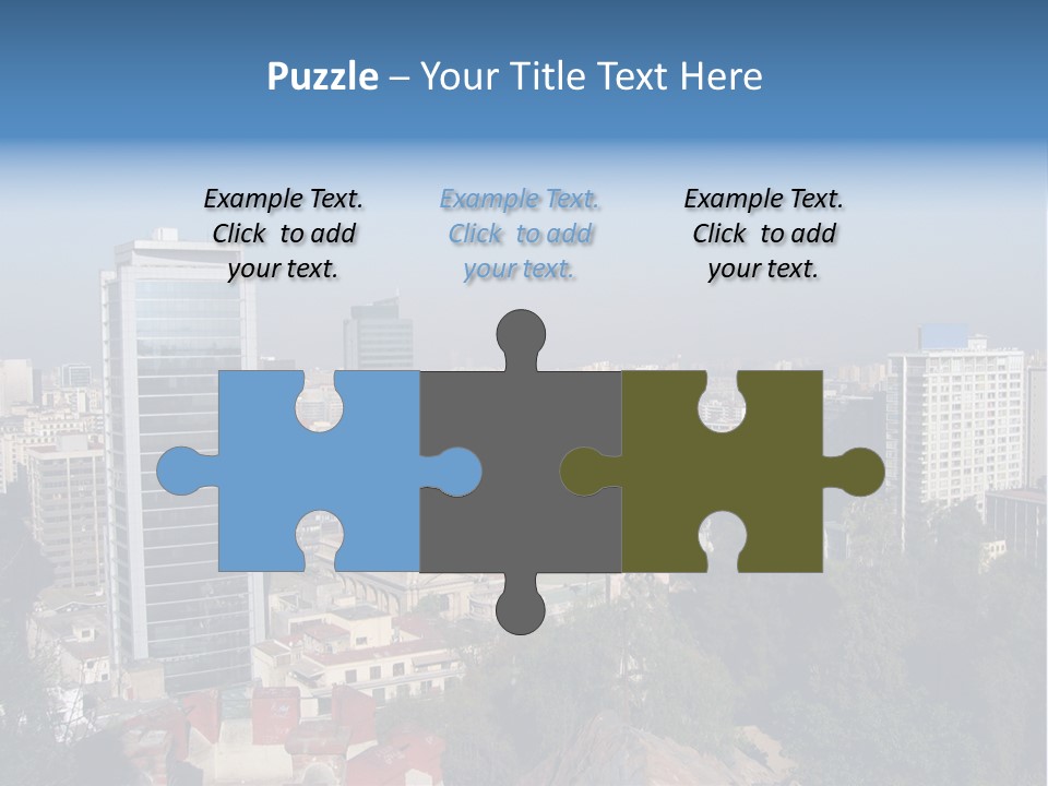 Baked Blueberry Close PowerPoint Template