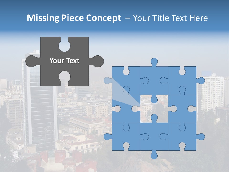 Baked Blueberry Close PowerPoint Template