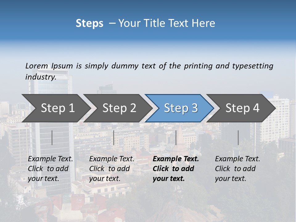 Baked Blueberry Close PowerPoint Template