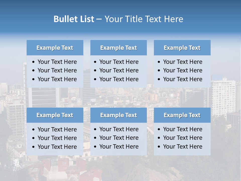 Baked Blueberry Close PowerPoint Template