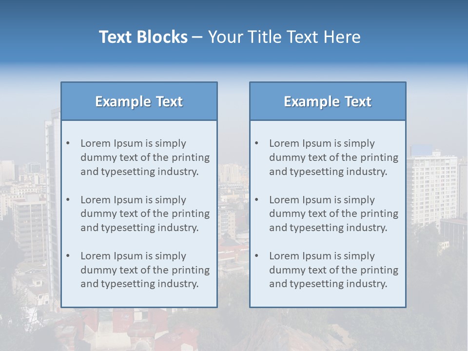 Baked Blueberry Close PowerPoint Template