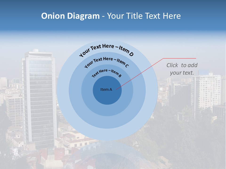 Baked Blueberry Close PowerPoint Template