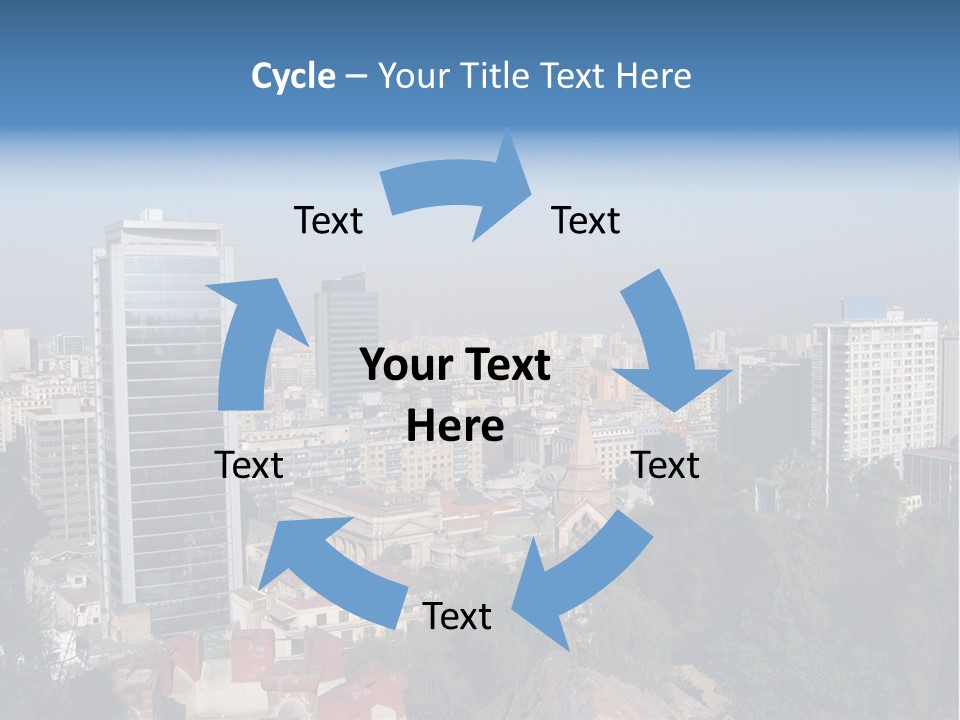 Baked Blueberry Close PowerPoint Template