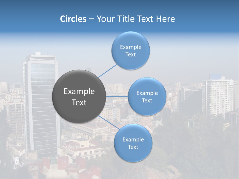 Baked Blueberry Close PowerPoint Template