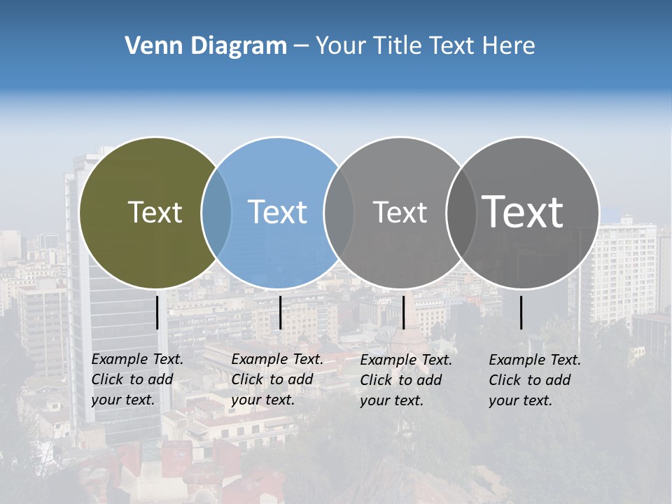 Baked Blueberry Close PowerPoint Template