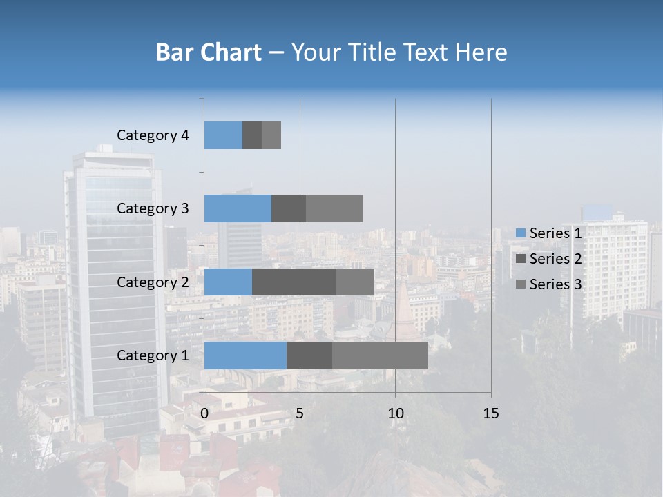 Baked Blueberry Close PowerPoint Template