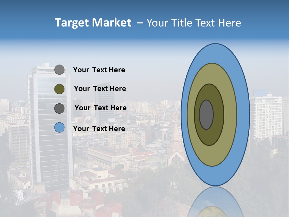 Baked Blueberry Close PowerPoint Template