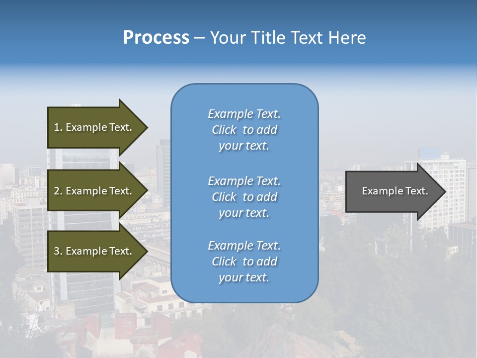 Baked Blueberry Close PowerPoint Template