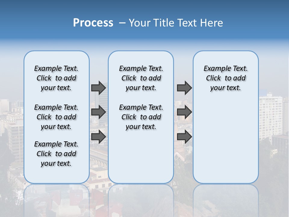 Baked Blueberry Close PowerPoint Template