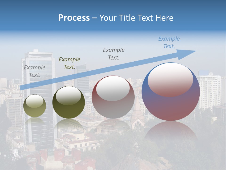 Baked Blueberry Close PowerPoint Template