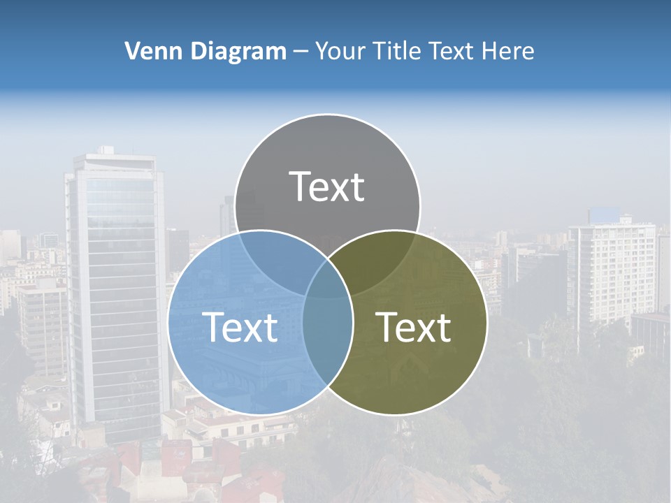 Baked Blueberry Close PowerPoint Template