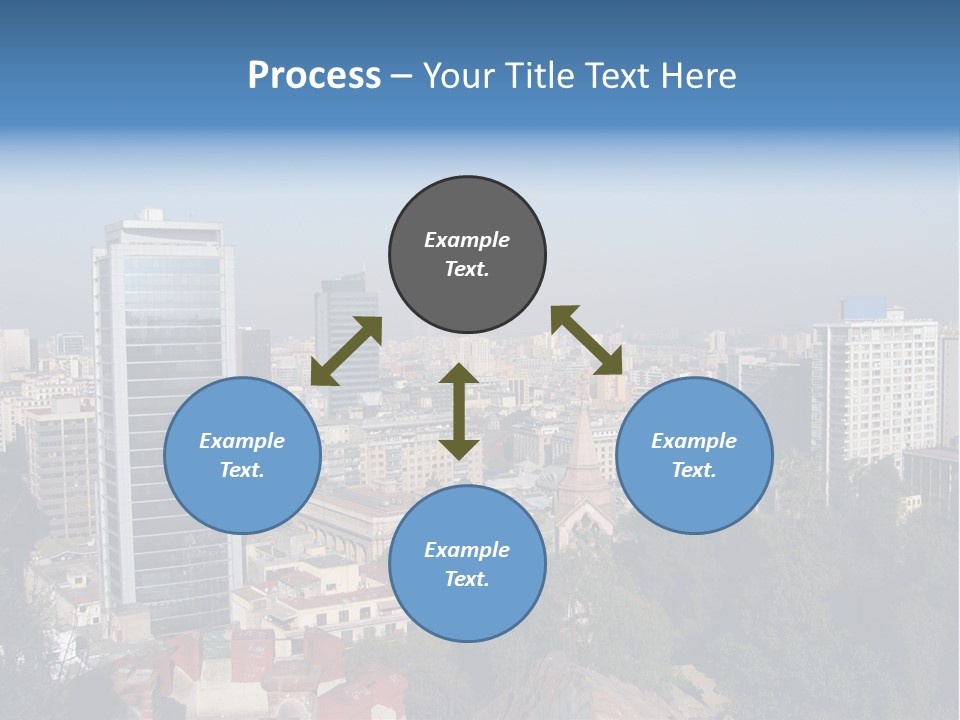 Baked Blueberry Close PowerPoint Template