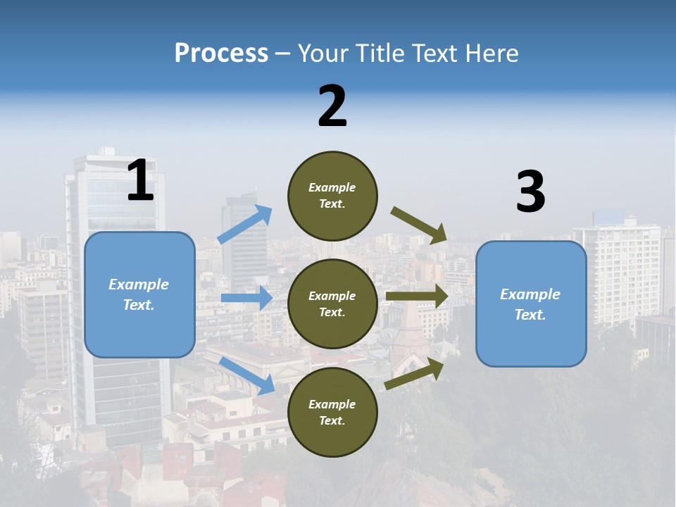 Baked Blueberry Close PowerPoint Template