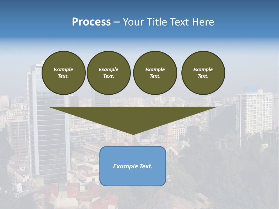 Baked Blueberry Close PowerPoint Template