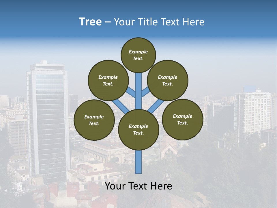 Baked Blueberry Close PowerPoint Template