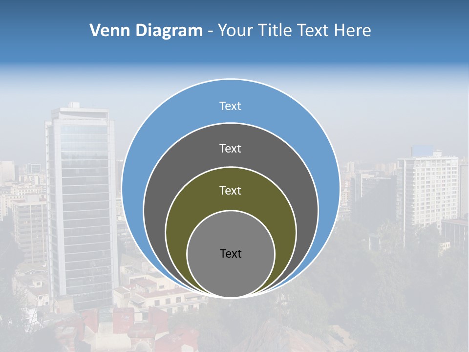 Baked Blueberry Close PowerPoint Template