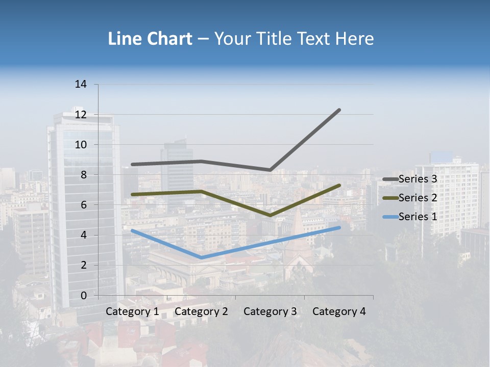Baked Blueberry Close PowerPoint Template