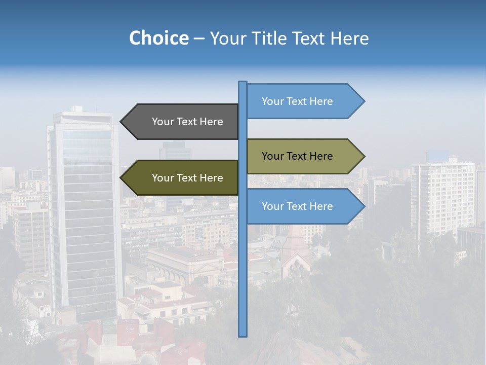 Baked Blueberry Close PowerPoint Template