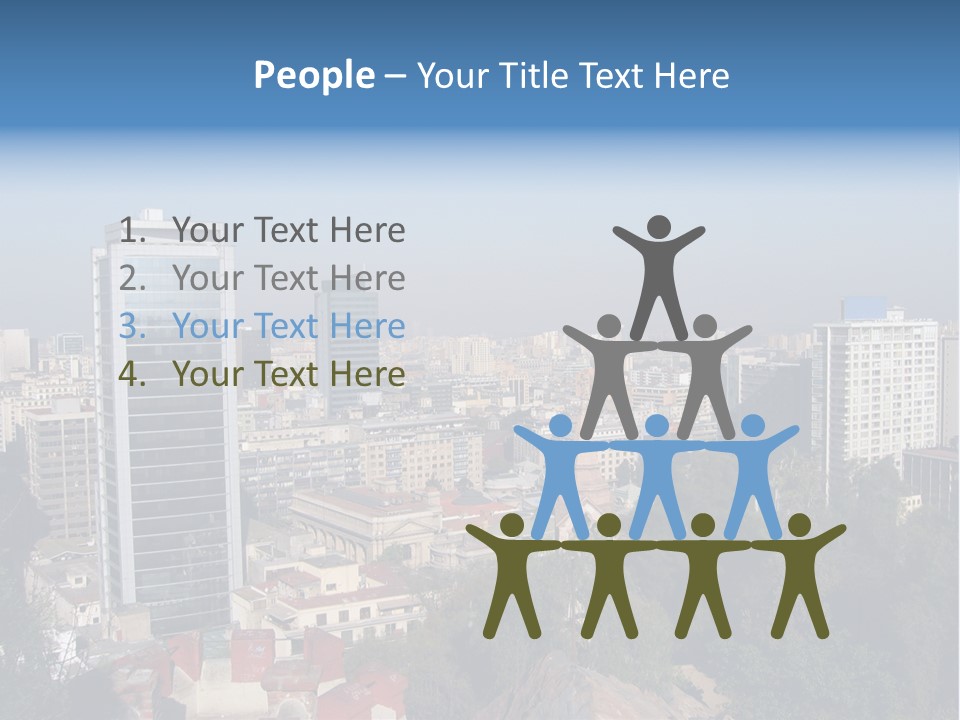 Baked Blueberry Close PowerPoint Template