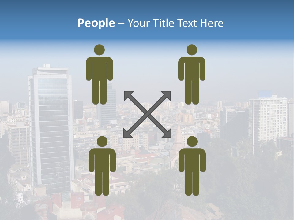 Baked Blueberry Close PowerPoint Template