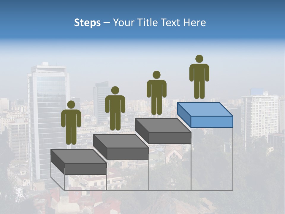 Baked Blueberry Close PowerPoint Template