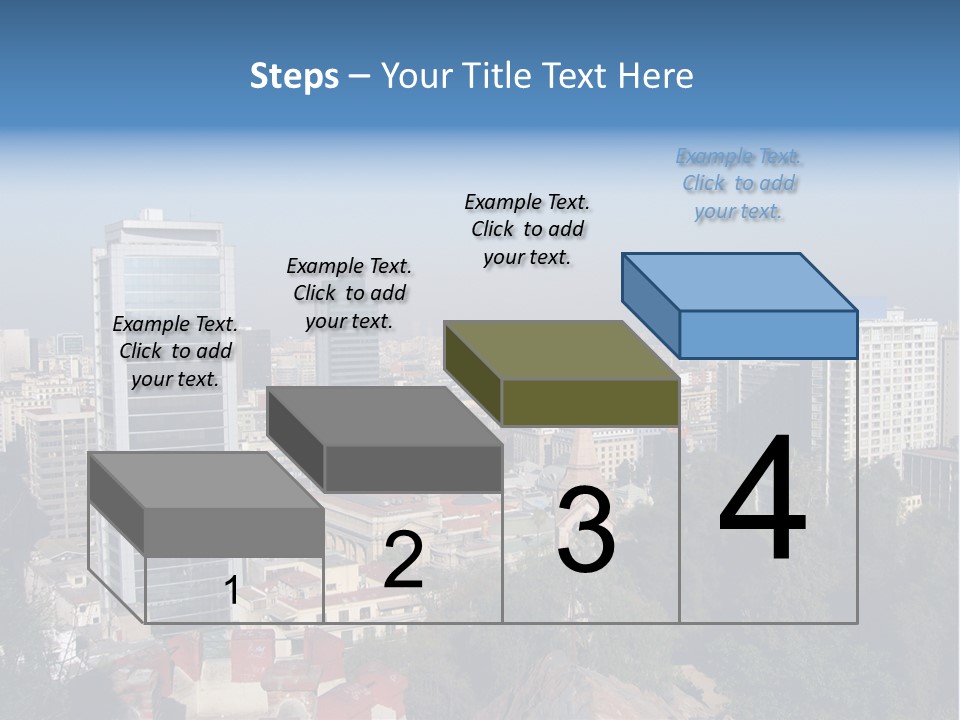 Baked Blueberry Close PowerPoint Template