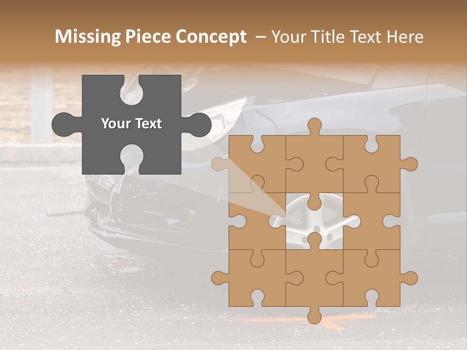 Car Insurance Crash Traffic Accidents PowerPoint Template